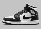 Nike Air Jordan 1 Mid Black White  A144 yorum görseli