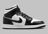 Nike Air Jordan 1 Mid Black White  A144 yorum görseli