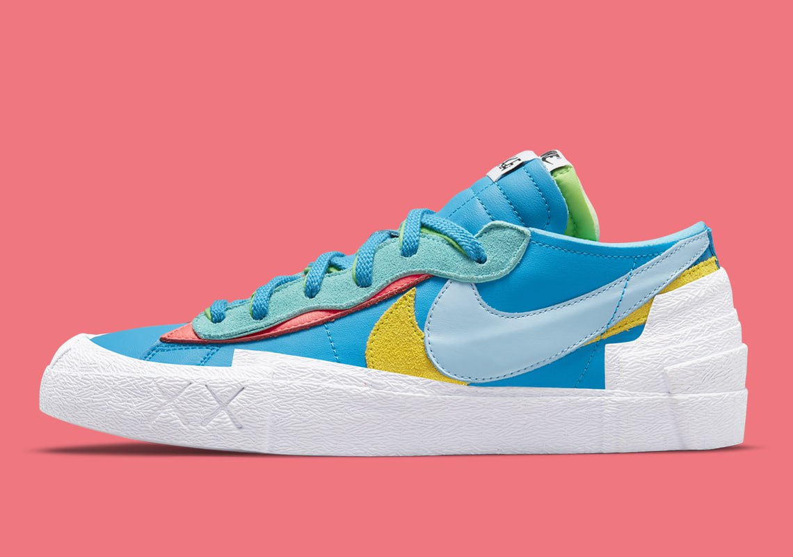 Nike Blazer Low sacai KAWS Neptune Blue  A128 Ürün ikincil görseli
