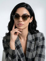 Rayban Clubmaster Kahverengi İthal Kadın Güneş Gözlüğü G3876-VLL yorum görseli