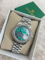 Rolex Datejust Gümüş Erkek Kol Saati  S584 yorum görseli