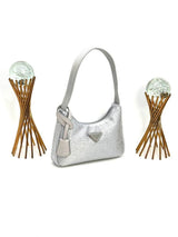 PRADA WİTH CRYSTALS MİNİ BAG SİLVER yorum görseli