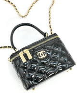 Chanel Vanity Case With Miror Siyah- Gold Kadın Çanta VLT321 yorum görseli