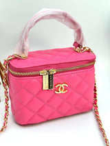Chanel Vanity Case With Miror Fuşya Kadın Çanta VLT328 yorum görseli