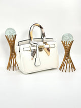HERMES BİRKİN HANDBAG SMALL SIZE BEYAZ KADIN ÇANTA VLT385 yorum görseli