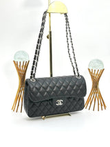 Chanel Jumbo Flap Gümüş Siyah Kadın Çanta VLT392 yorum görseli
