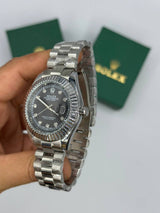 Rolex DateJust Taşlı Gümüş Erkek Kol Saat S813-VLL yorum görseli