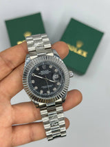 Rolex DateJust Taşlı Gümüş Erkek Kol Saat S813-VLL yorum görseli