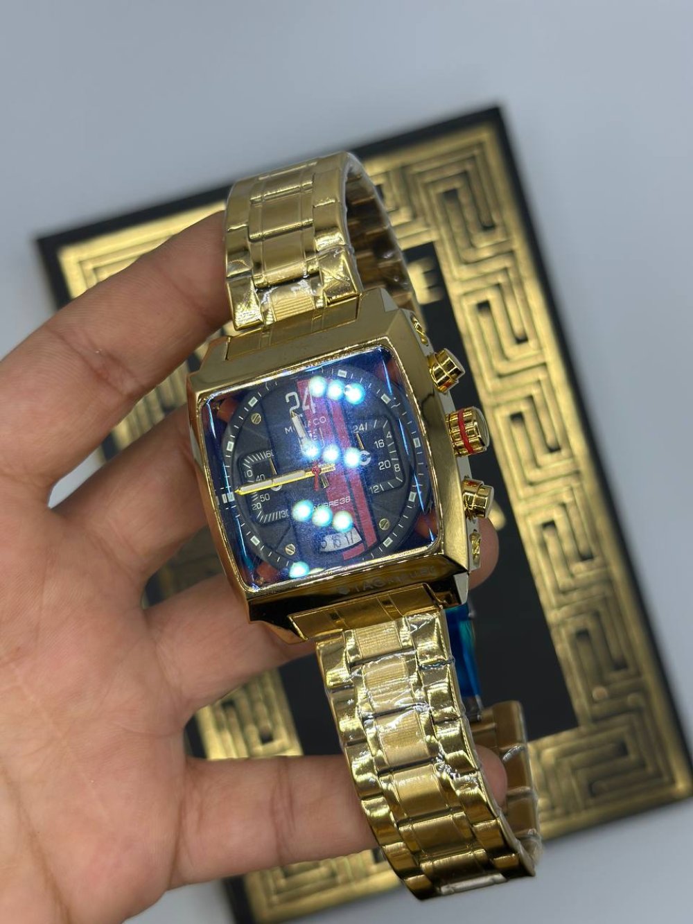 TAG Heuer Monaco Gold Çelik Erkek Kol Saat S832-VLL Ürün ikincil görseli
