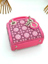 Christian Dior Lady Mini Satin Pembe Kadın Çanta VLT394 yorum görseli