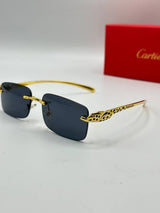 Cartier Siyah Gold İthal Unisex Gözlük G3665-VLL yorum görseli