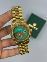 Rolex Datejust Gold Yeşil Kadran Erkek Kol Saat S915 yorum görseli
