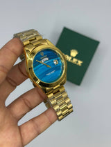 Rolex Datejust Gold Mavi Kadran Erkek Kol Saat S917 yorum görseli