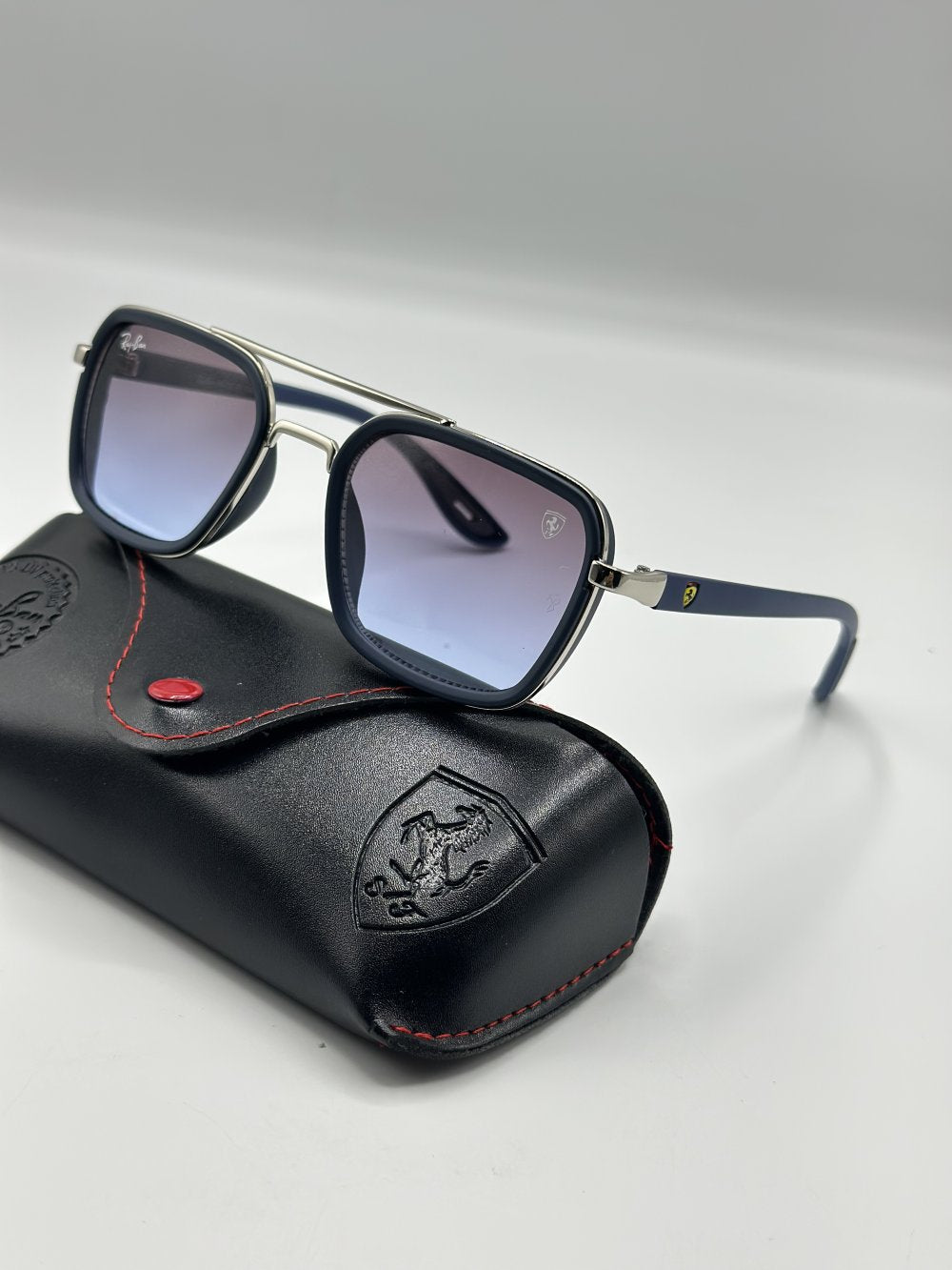 Rayban Ferrari Lacivert İthal Erkek Güneş Gözlük G3839-VLL Ürün ikincil görseli