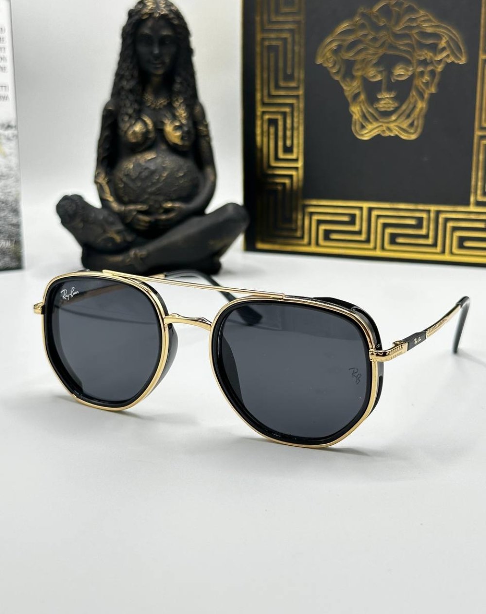 Rayban Gold Kasa İthal Unisex Gözlük G3937-VLL Ürün ikincil görseli