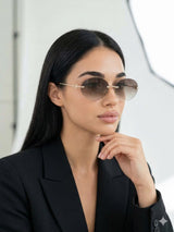 Tiffany & Co Kahverengi İthal Kadın Gözlük G3960-ILY yorum görseli