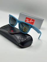Rayban Wayfarer 2140 Mavi İthal Unisex Gözlük G4049-VLL yorum görseli