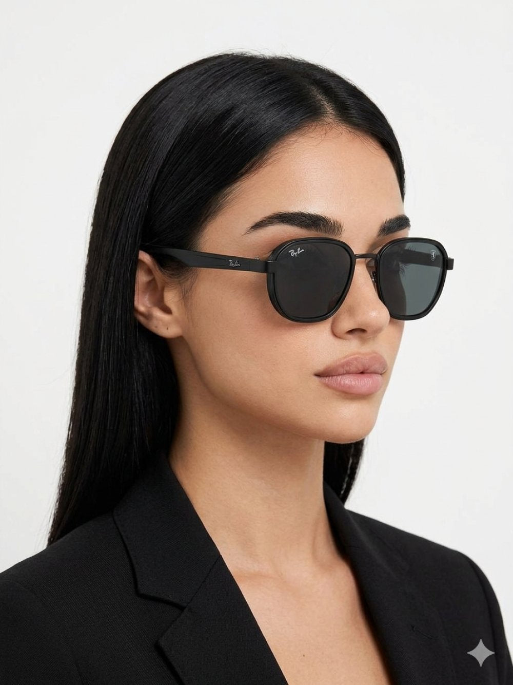 Rayban Ferrari Siyah İthal Unisex Gözlük G4227-VLL Ürün ikincil görseli