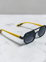 Rayban Ferrari Sarı Saplı İthal Unisex Gözlük G4250-VLL yorum görseli