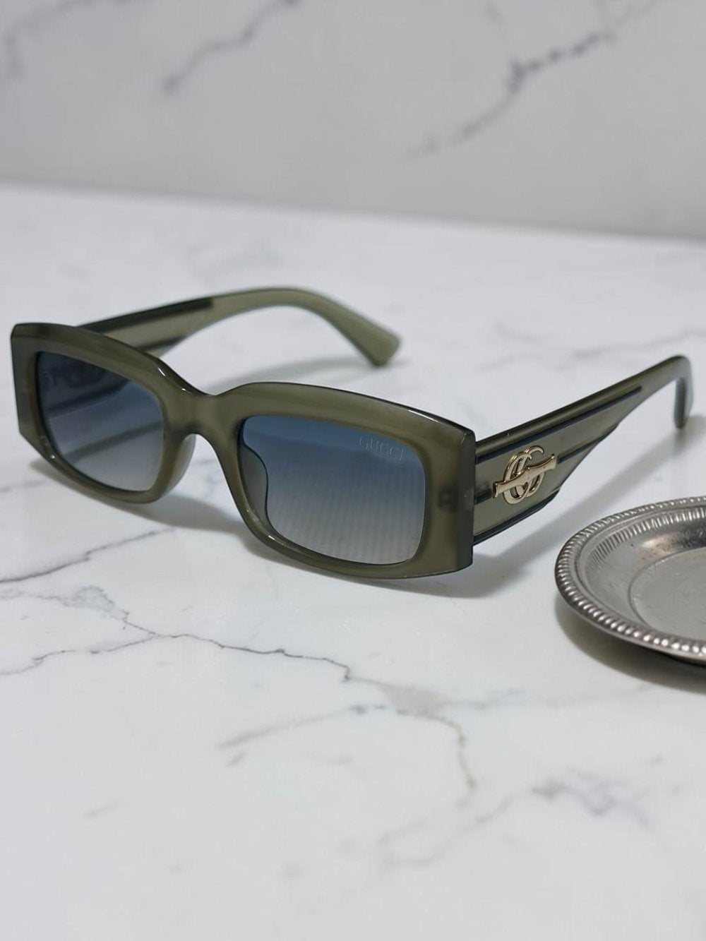 Gucci Yeşil İthal Kadın Gözlük G4259-VLL Ürün ikincil görseli