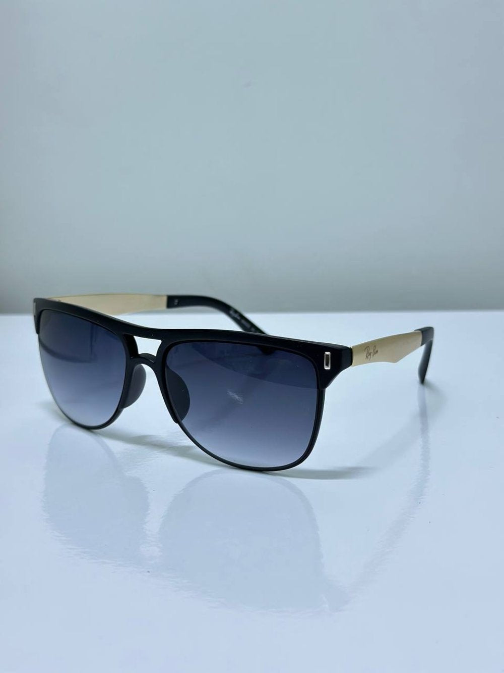 Rayban Navigator Gold Saplı İthal Erkek Gözlük G4301-VLL Ürün ikincil görseli