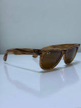 Rayban Wayfarer Ahşap Desenli Eğimli İthal Unisex Gözlük G4378-VLL yorum görseli