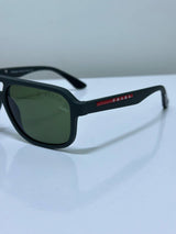 Prada Oval Yeşil Cam-Siyah Çerçeve İthal Erkek Gözlük G4395-VLL yorum görseli
