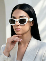 Miu Miu  Logo sunglasses Krem İthal Kadın Gözlük G4426-VLL yorum görseli