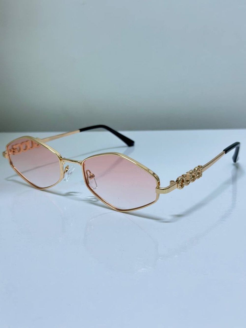 Gucci Crystal Pembe İthal Kadın Gözlük G4452-VLL Ürün ikincil görseli