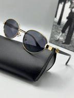 Gucci Small Round Gold İthal Kadın Gözlük G4466-VLL