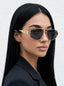 Celine Metal Kasa Gold İthal Unisex Güneş Gözlüğü G4469-VLL