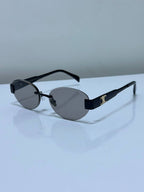 Celine Triomphe Metal 01 Smoke Grey İthal Kadın Gözlük G4470-VLL
