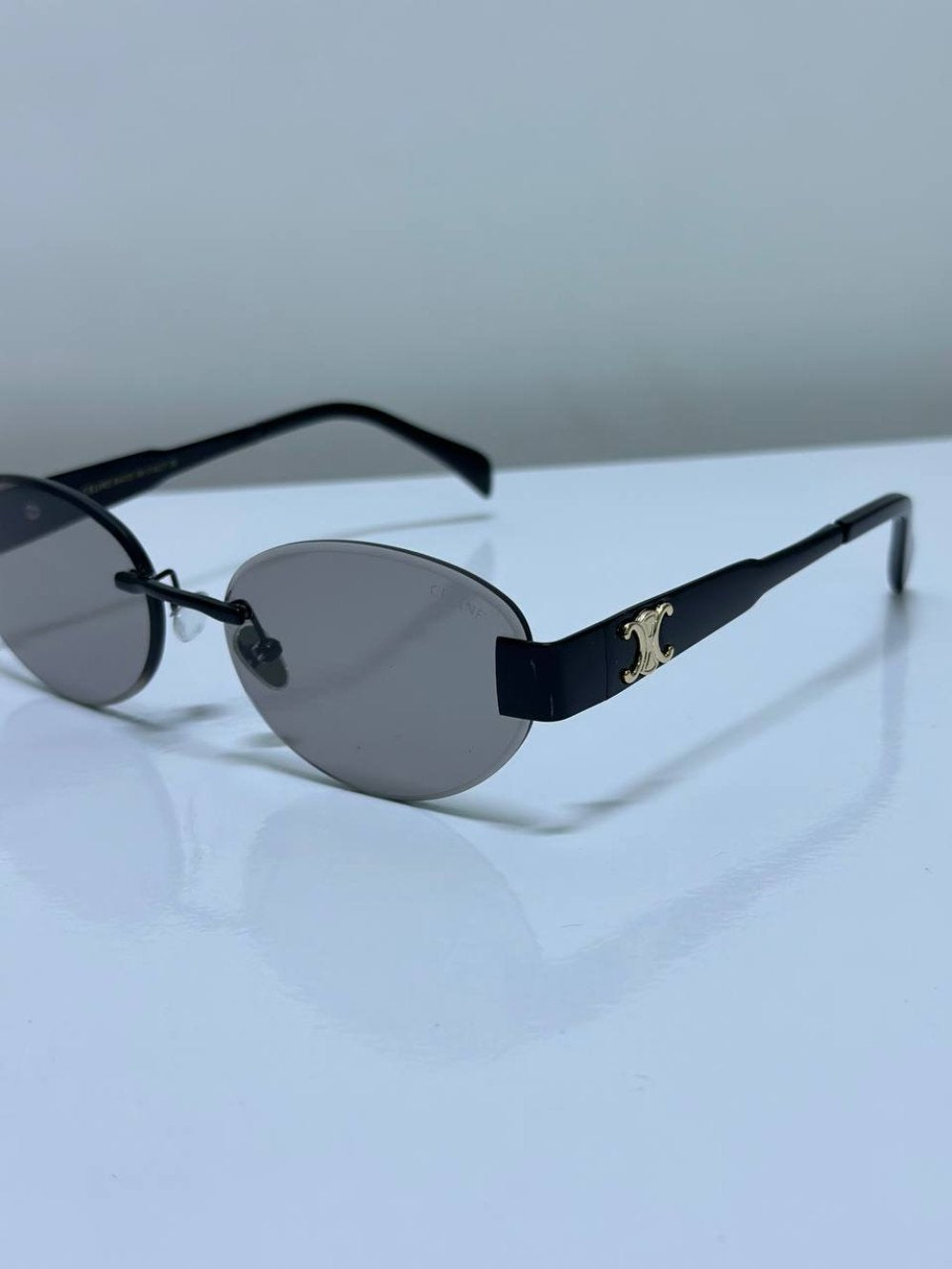 Celine Triomphe Metal 01 Smoke Grey İthal Kadın Gözlük G4470-VLL