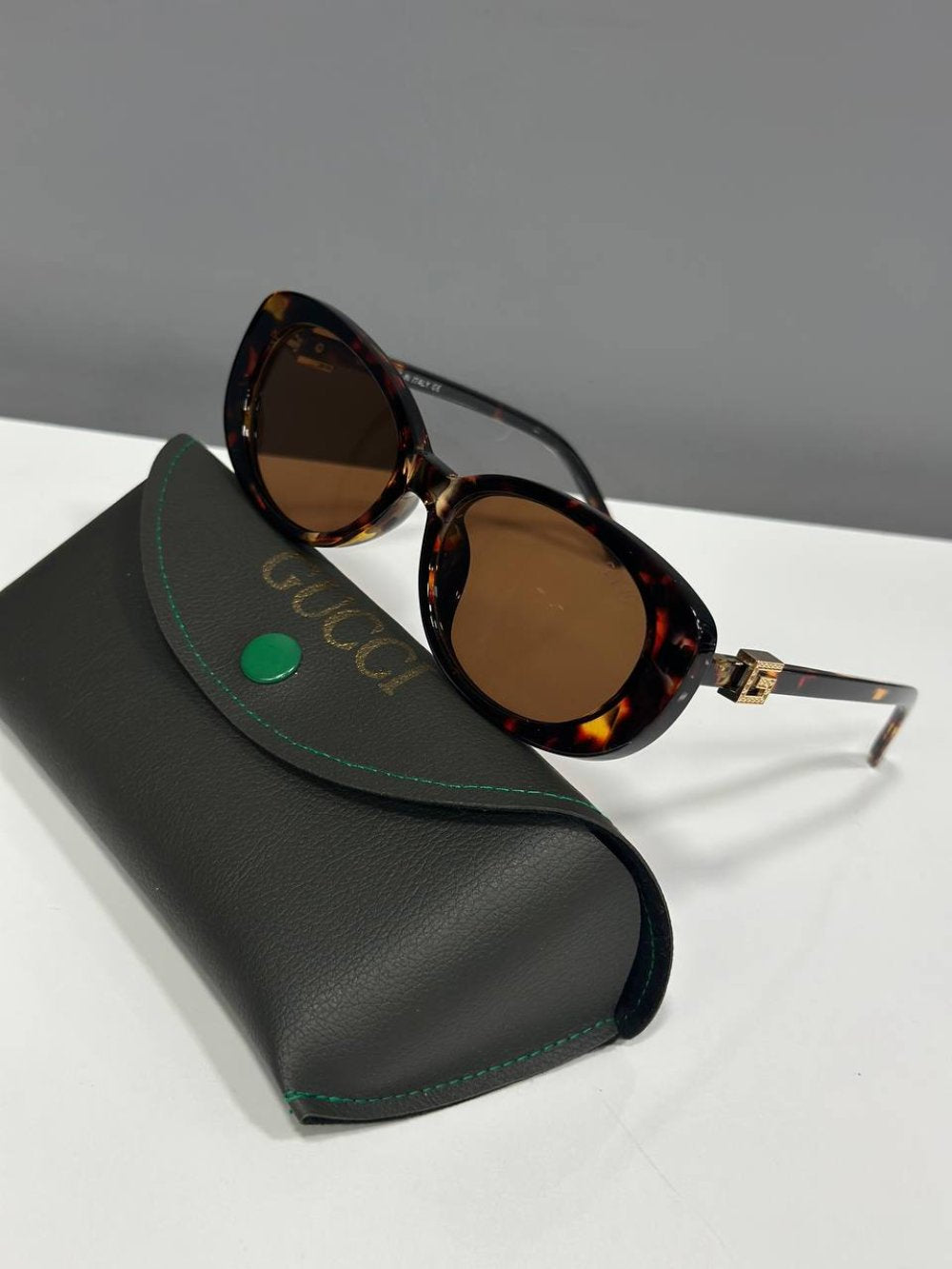 GUCCI GG 1684SA İthal Leopar Kadın Gözlük G4480-VLL