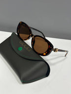 GUCCI GG 1684SA İthal Leopar Kadın Gözlük G4480-VLL