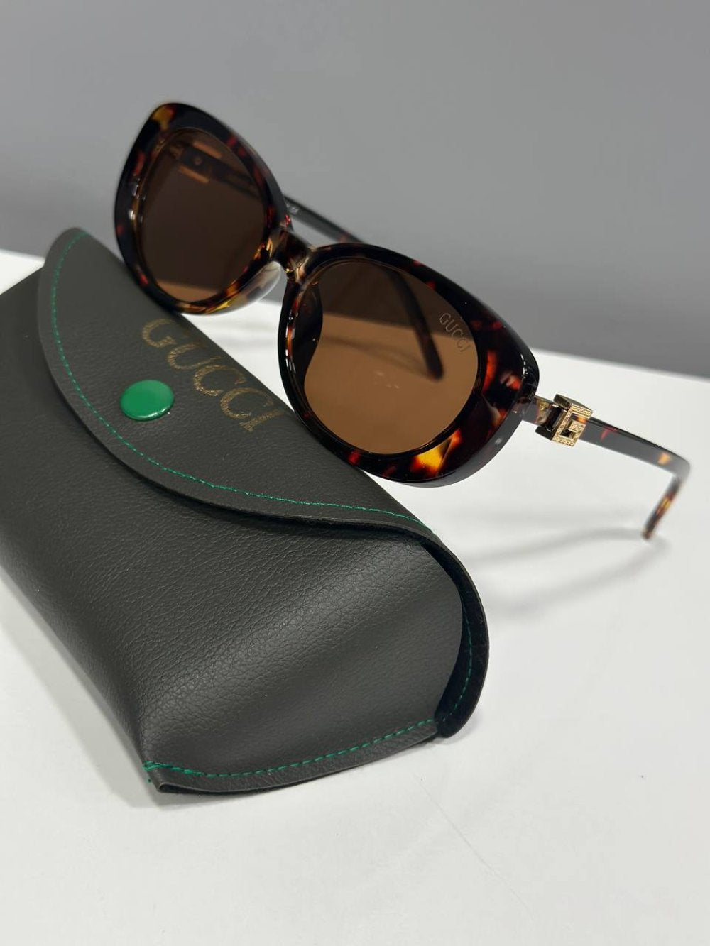 GUCCI GG 1684SA İthal Leopar Kadın Gözlük G4480-VLL