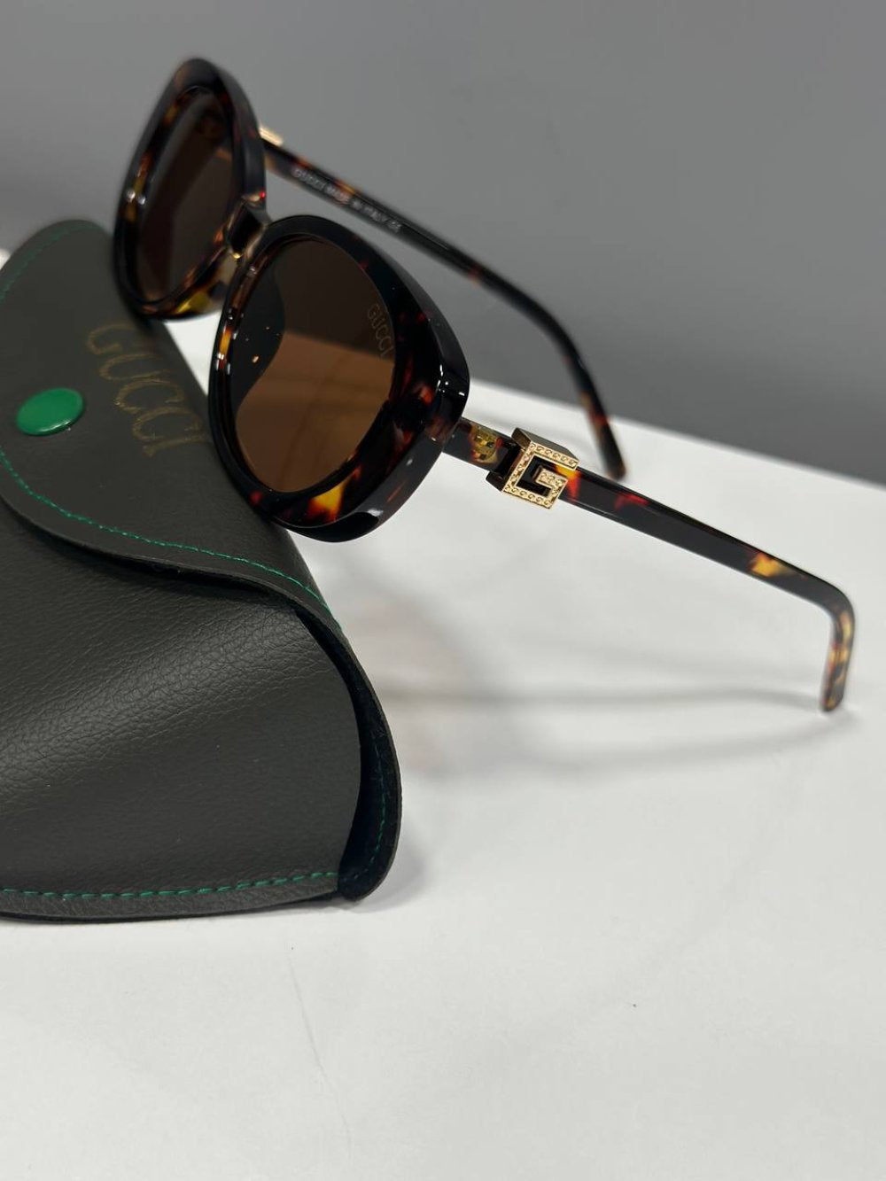 GUCCI GG 1684SA İthal Leopar Kadın Gözlük G4480-VLL