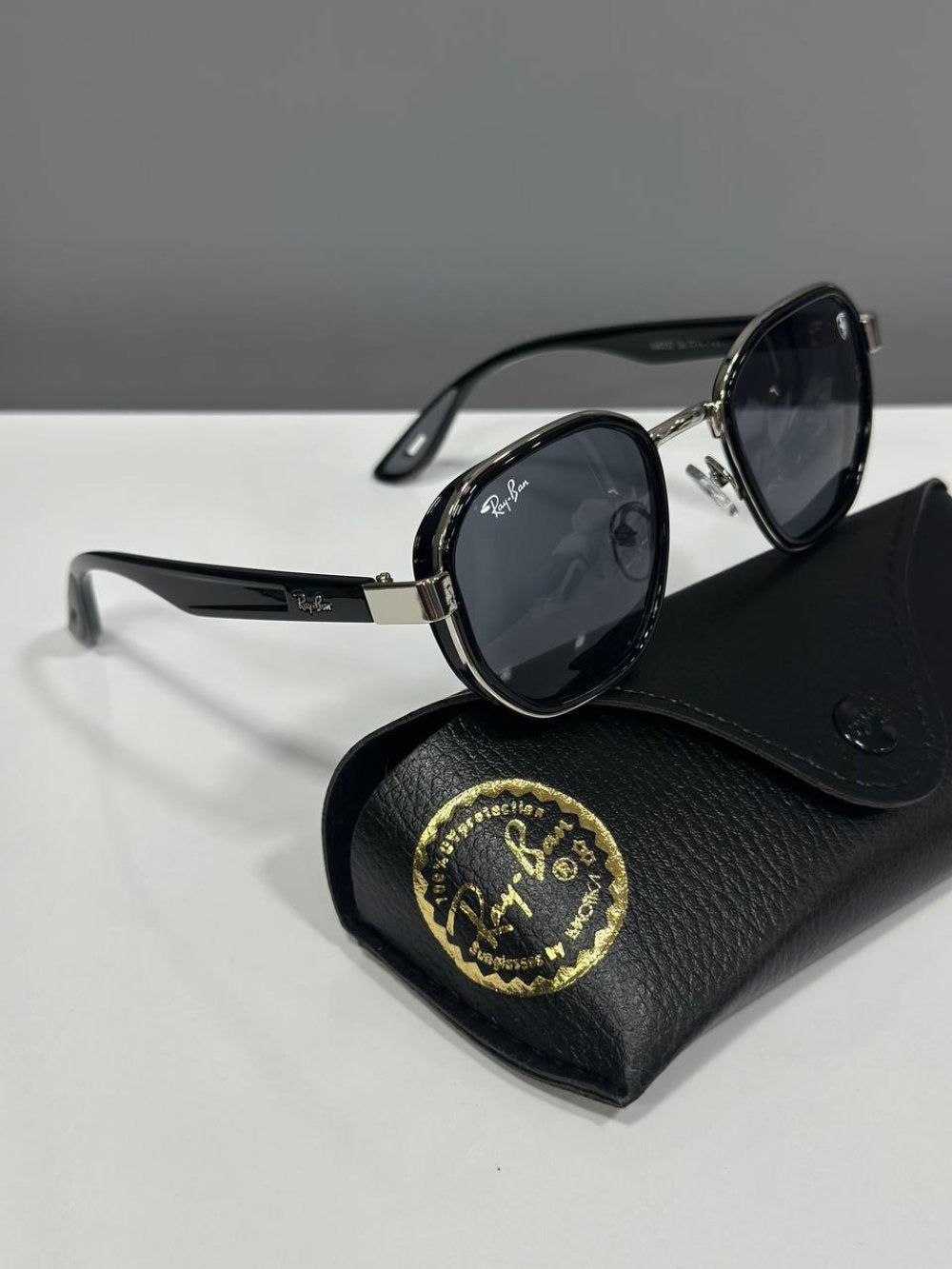 Rayban Ferrari Gümüş İthal Unisex Gözlük G4481-VLL