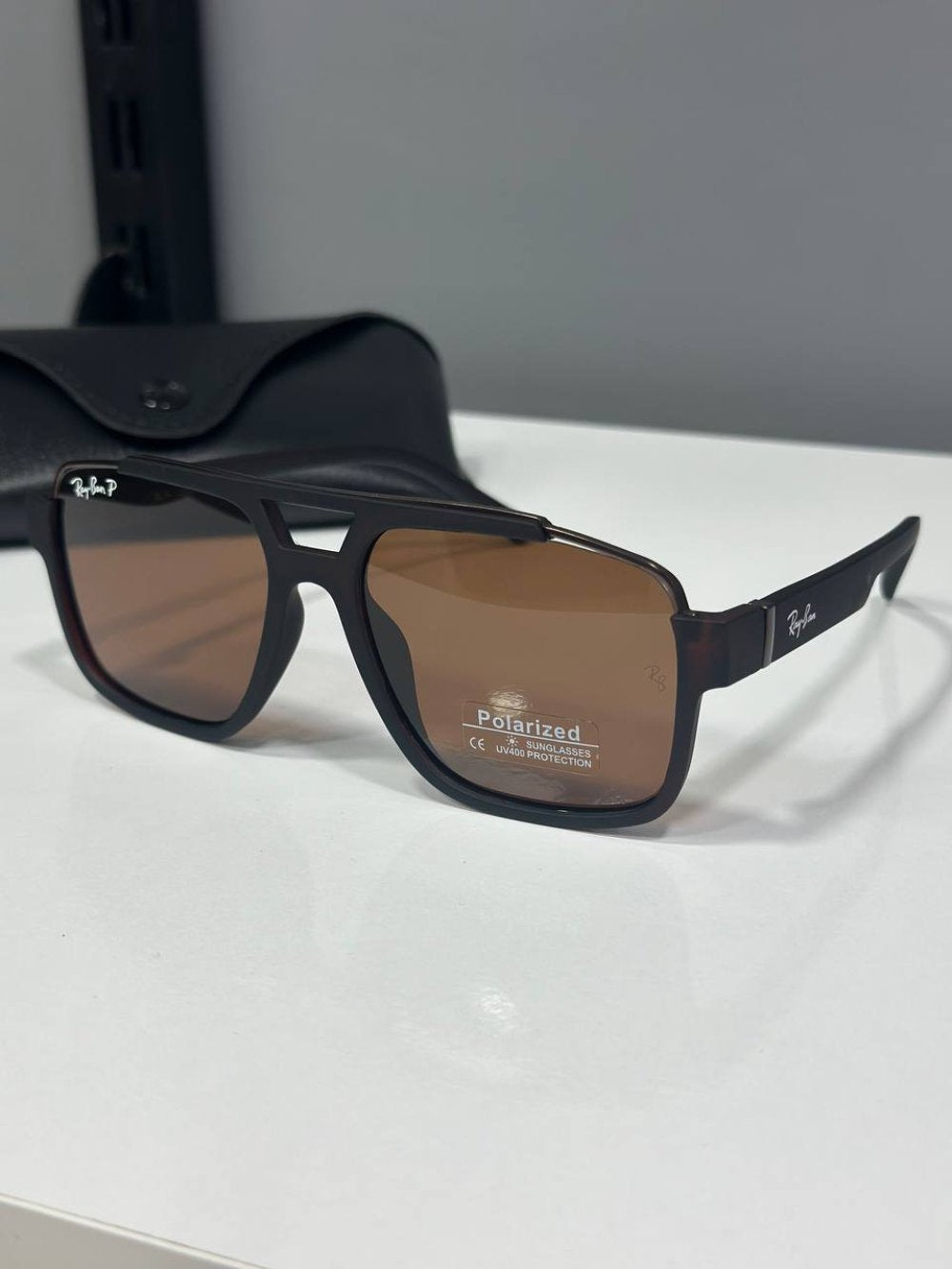 Rayban RB 4411 Kahverengi Polarize İthal Erkek Gözlük G4482-VLL Ürün ikincil görseli