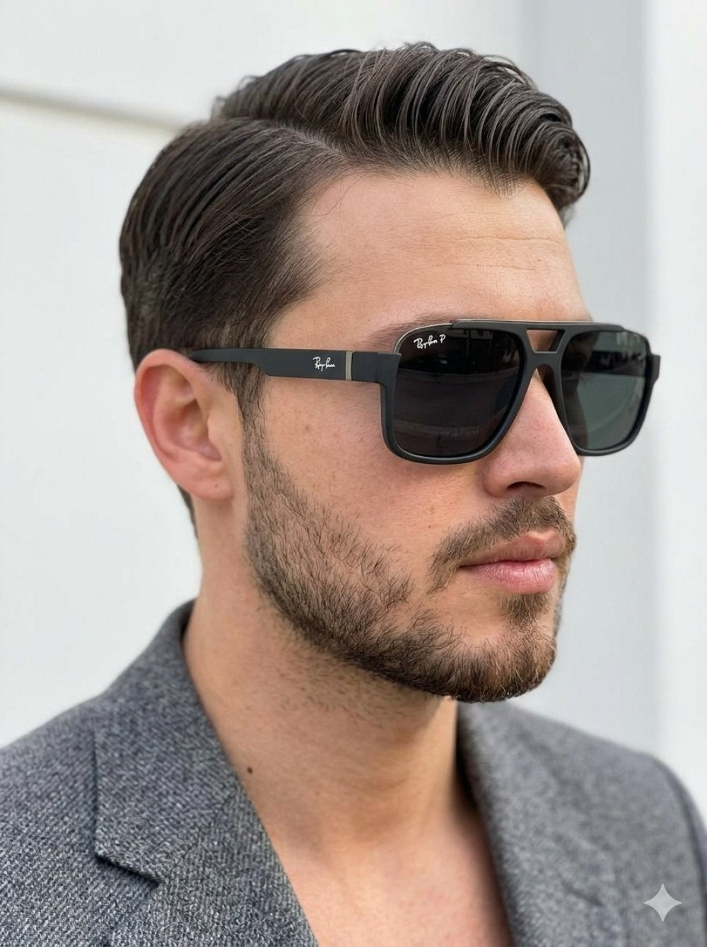 Rayban RB 4411 Siyah Polarize İthal Erkek Gözlük G4483-VLL Ürün ana görseli