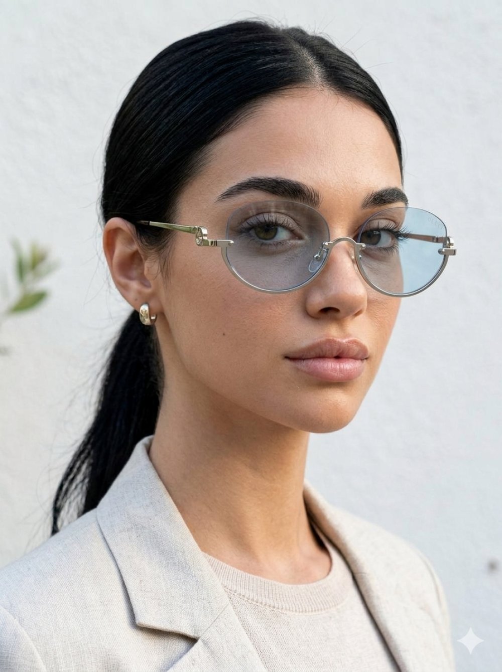 Gucci Mavi İthal Kadın Gözlük Gözlük G4581-VLL Ürün ana görseli