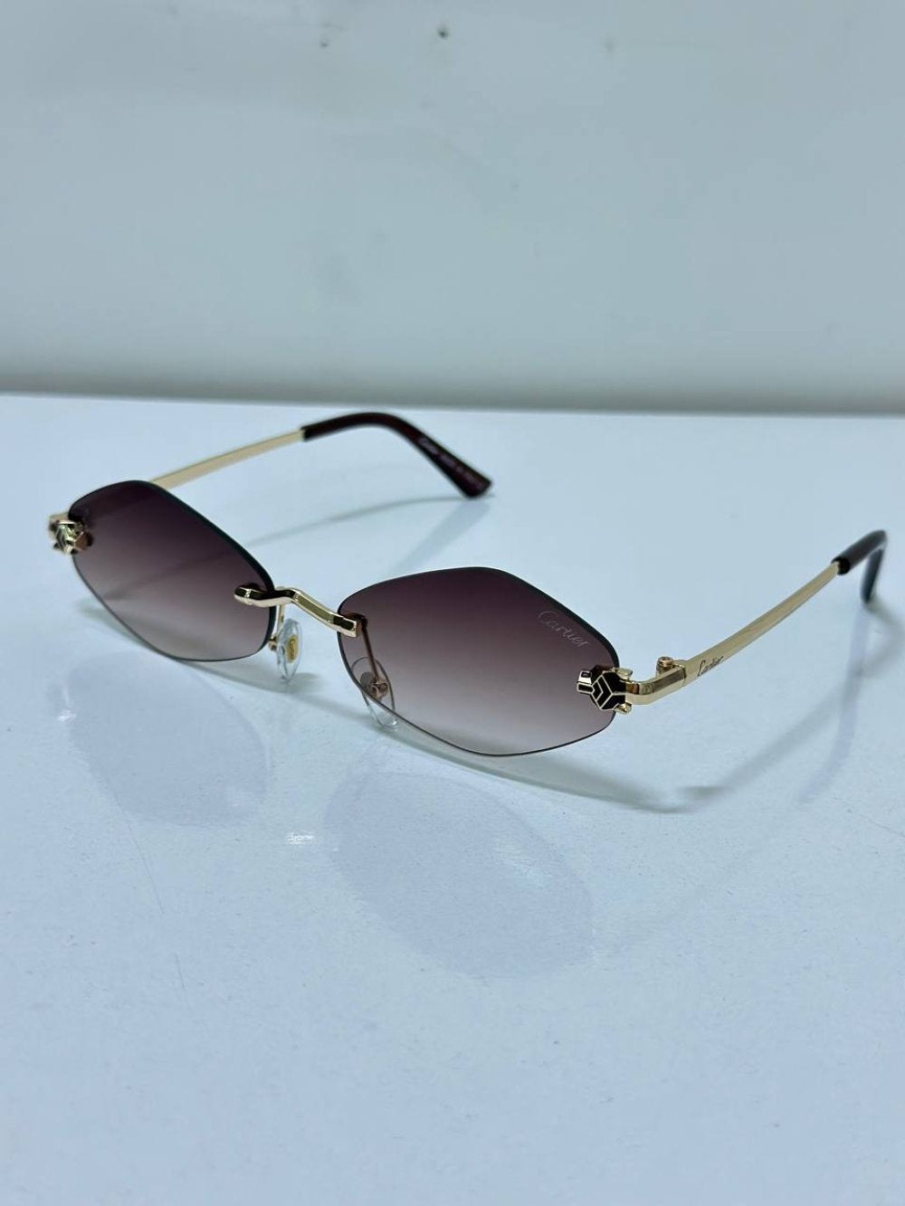 Cartier Kahverengi İthal Kadın Gözlük G4586-ILY