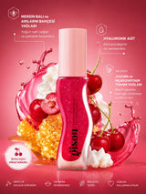 GISOU Cherry On The Cake Lip Oil - Dudak Yağı  KZM-0010 yorum görseli