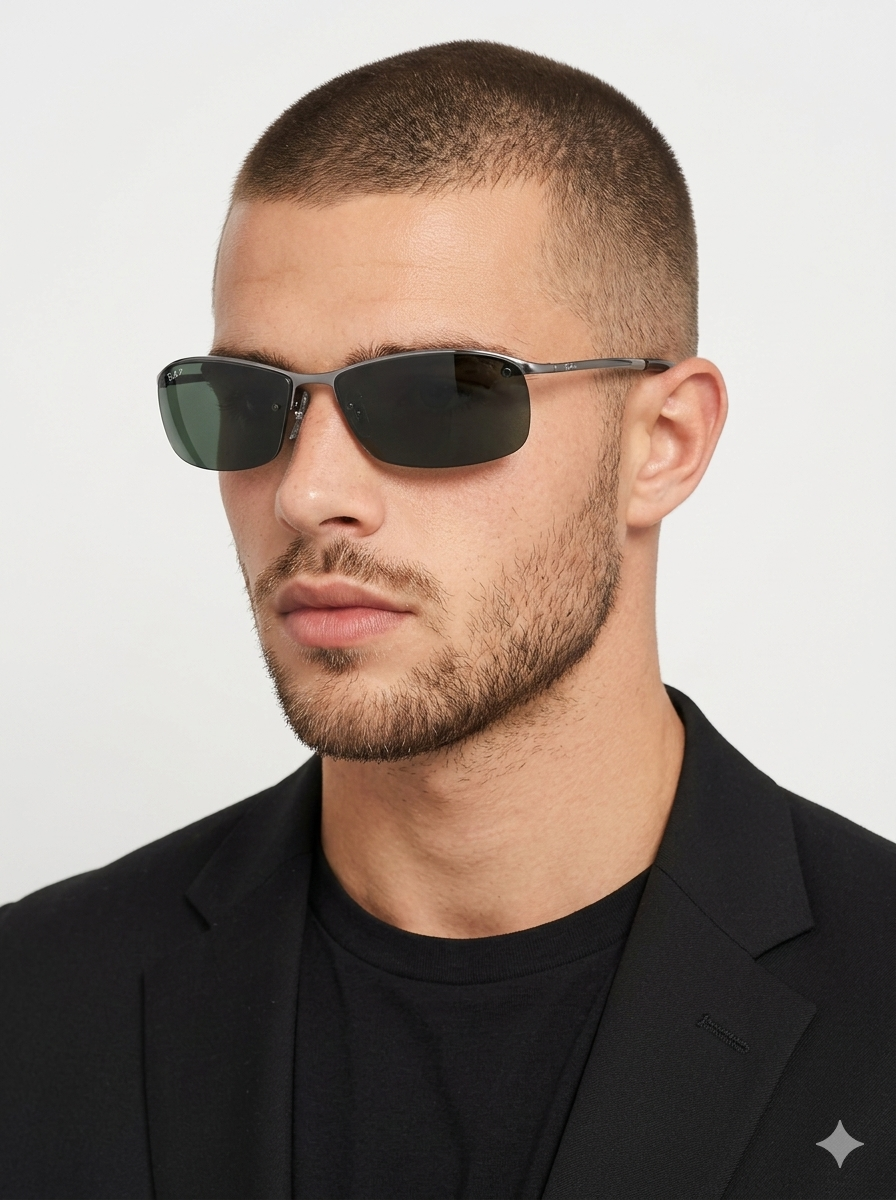 RAY-BAN Siyah 3183 63  Erkek Güneş Gözlüğü P0454