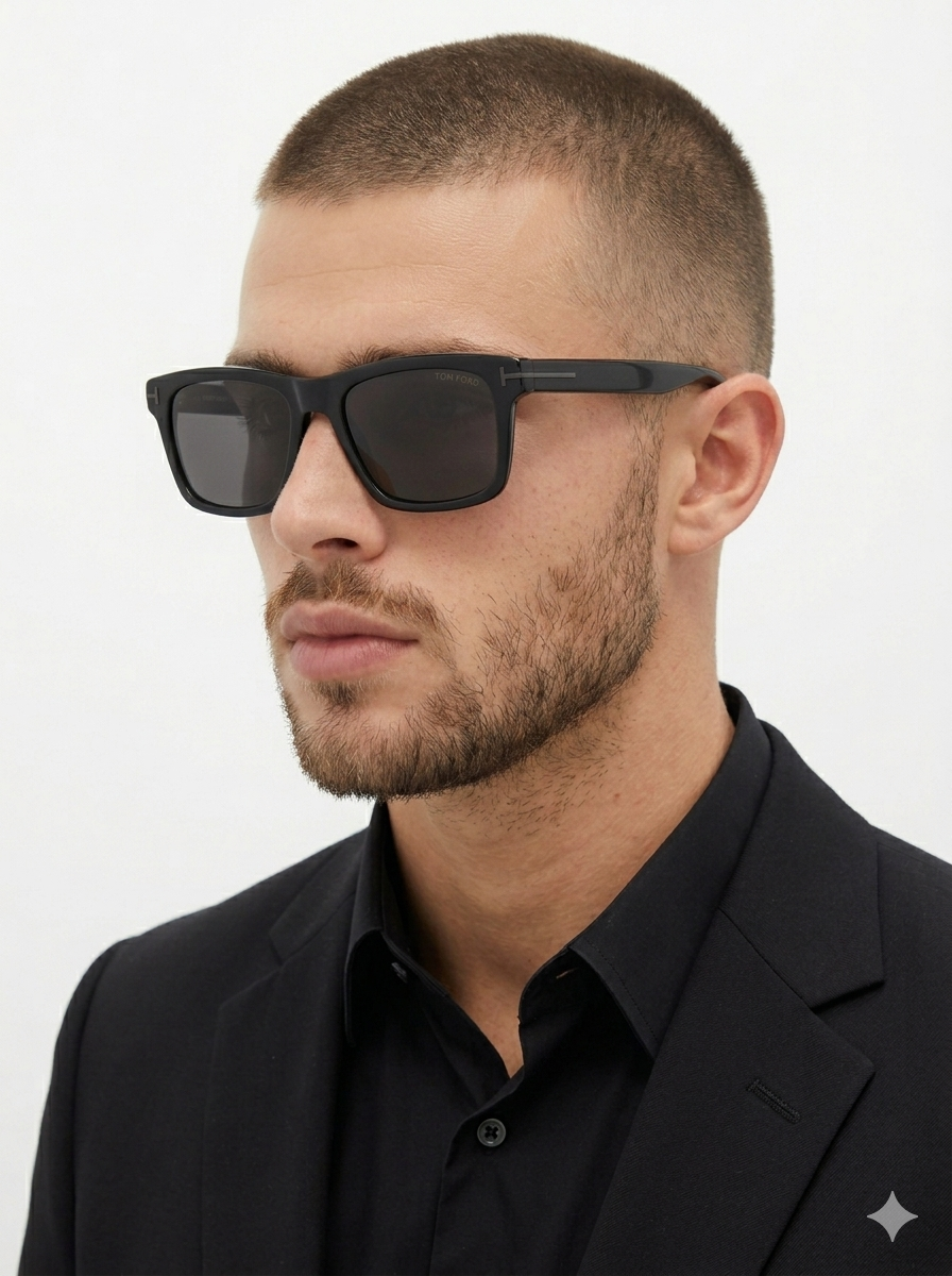 Tom Ford Siyah İthal Erkek Güneş Gözlüğü P0458 Ürün ana görseli