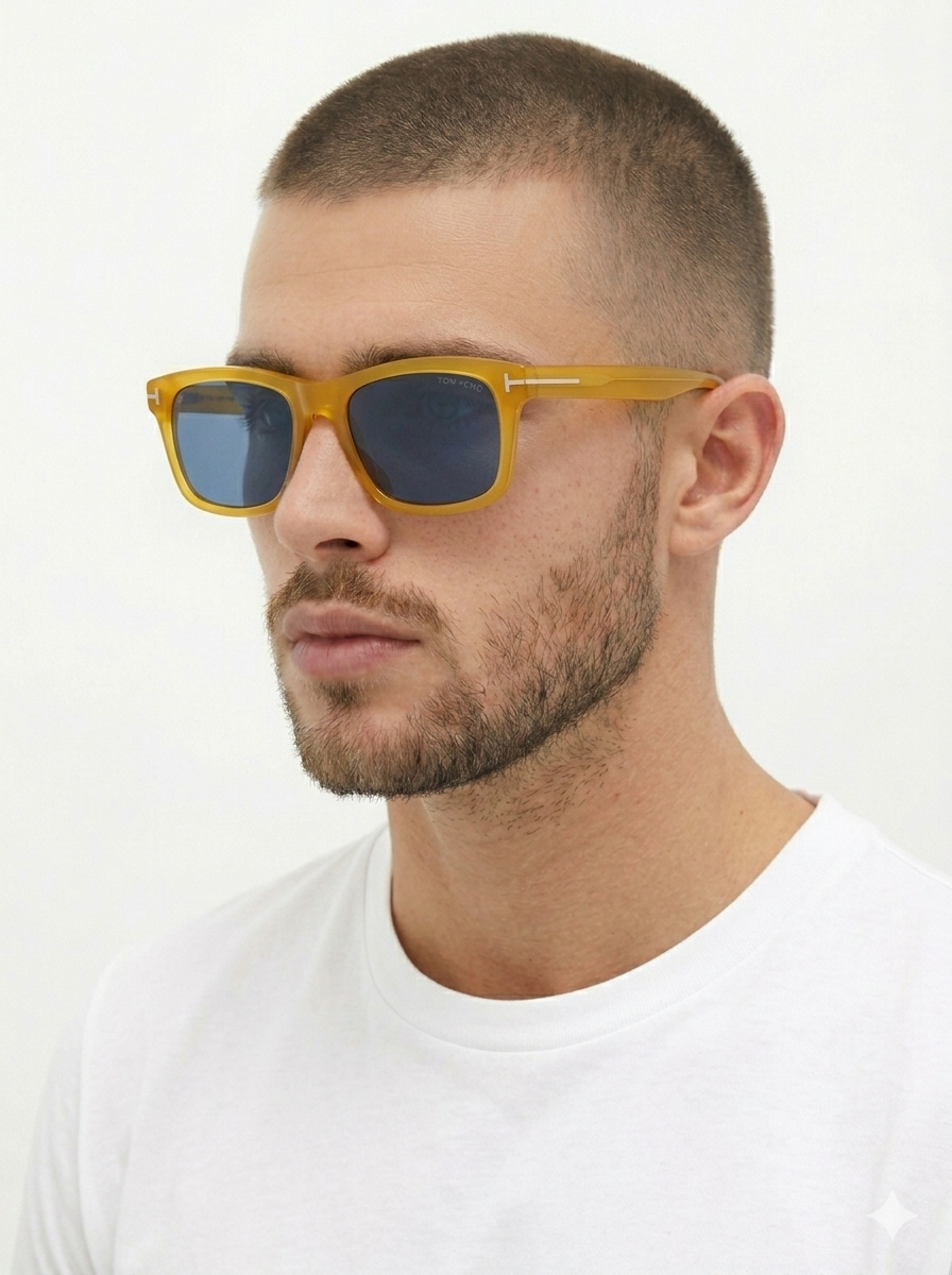 Tom Ford Sarı İthal Erkek Güneş Gözlüğü P0461